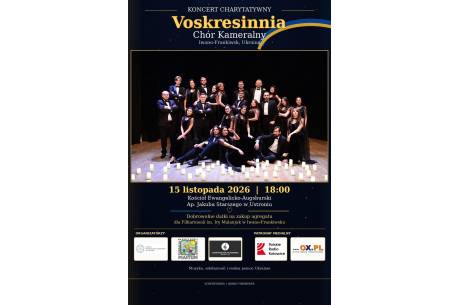 Koncert charytatywny Voskresinnia